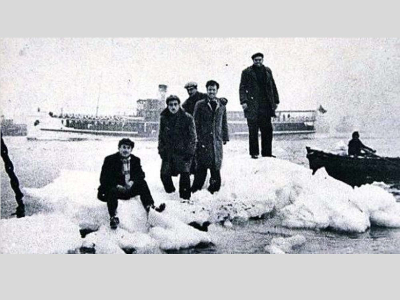 1954 - İstanbul'da yaşanan büyük kış mevsimi 77